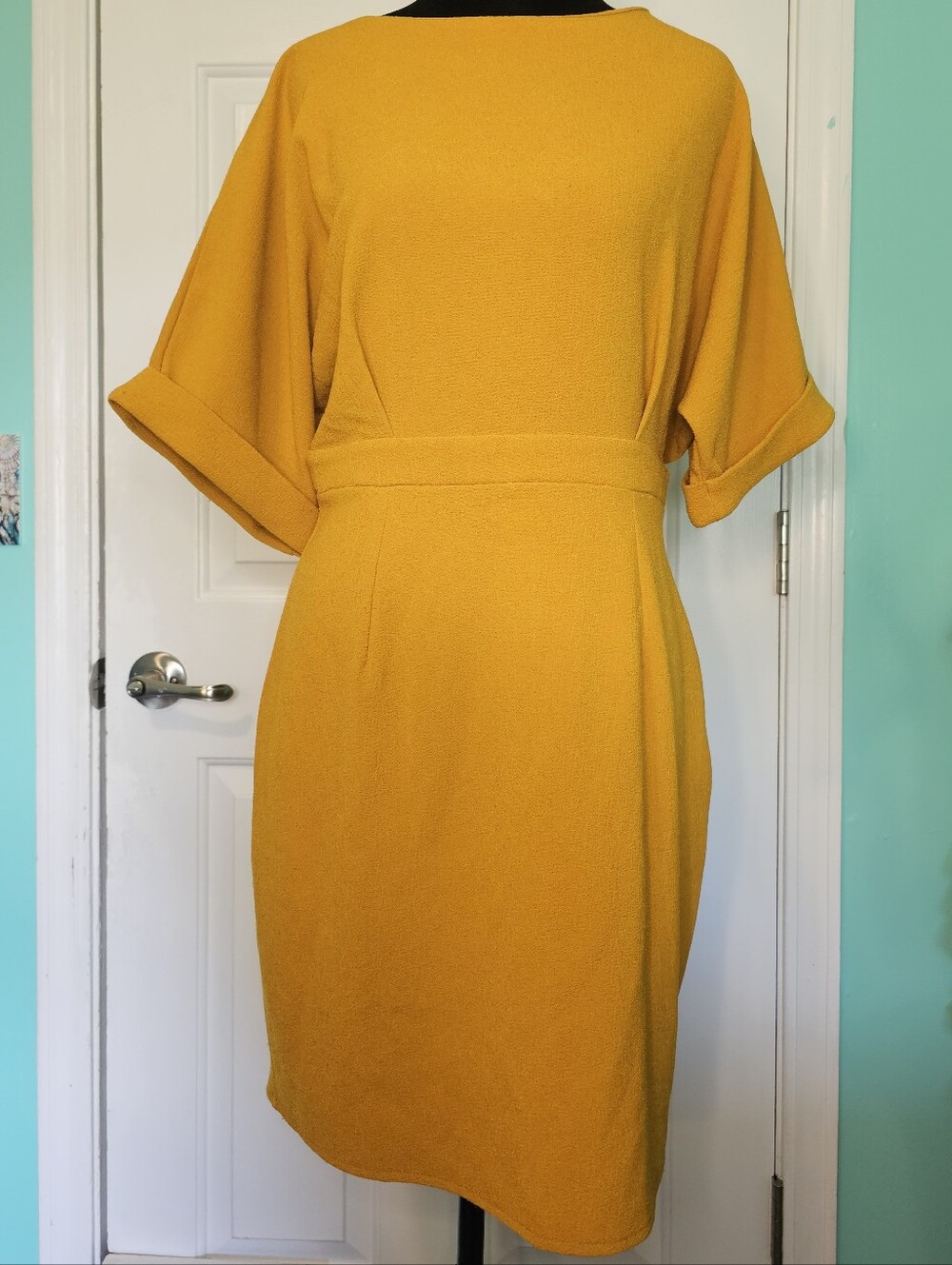 Asos Mustard Yellow Women's Dress Size 8